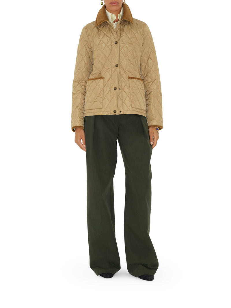 Burberry Women Nylon Quilted Jacket BURBERRY