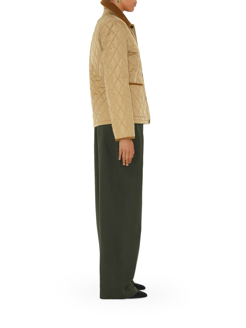Burberry Women Nylon Quilted Jacket BURBERRY