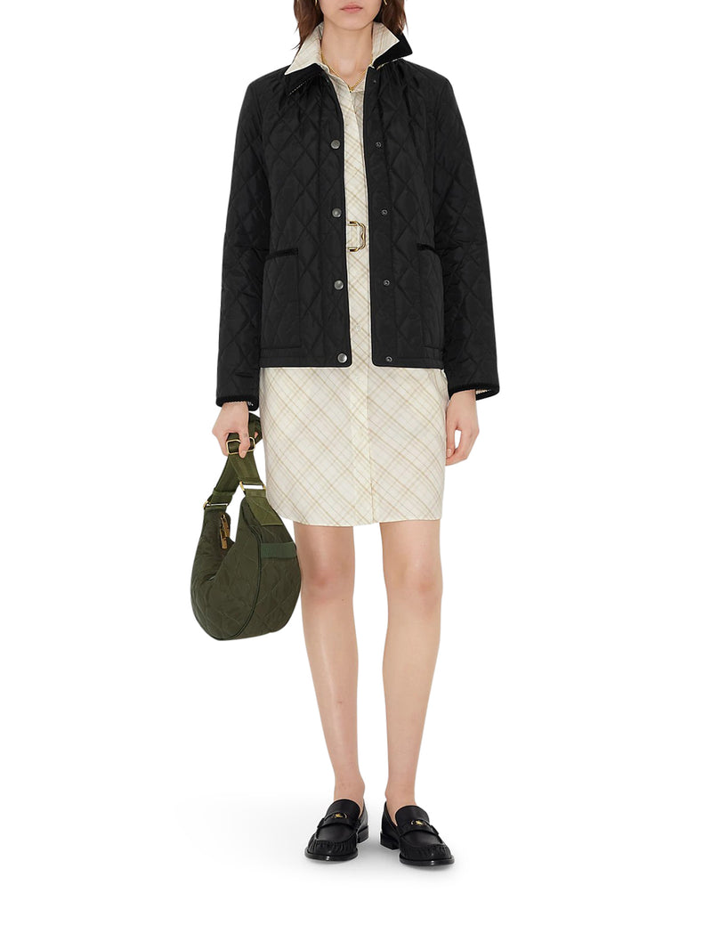 Burberry Women Nylon Quilted Jacket BURBERRY