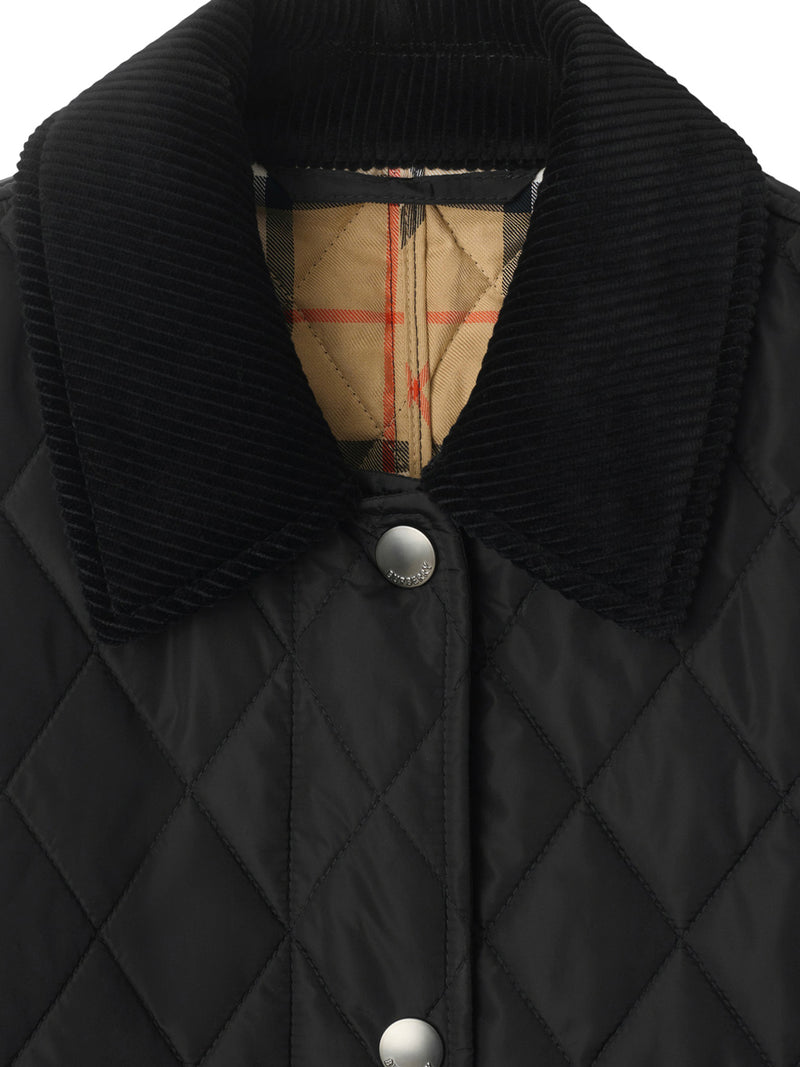 Burberry Women Nylon Quilted Jacket BURBERRY