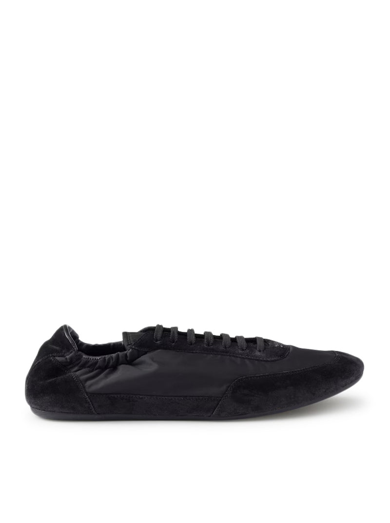 Prada Men Collapse Sneakers In Re-Nylon And Suede PRADA