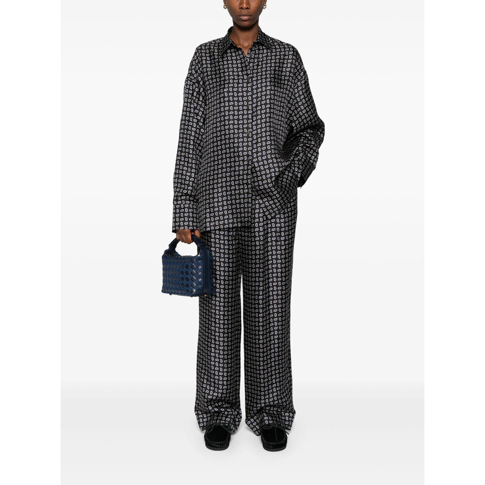 Prada Blue Trousers - Tailored Trousers Women PRADA