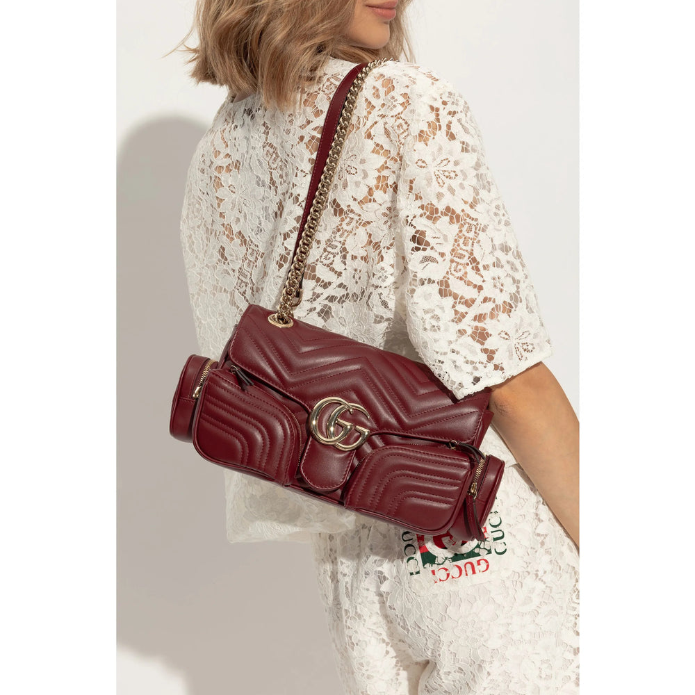 Gucci Red Shoulder Bags Women GUCCI