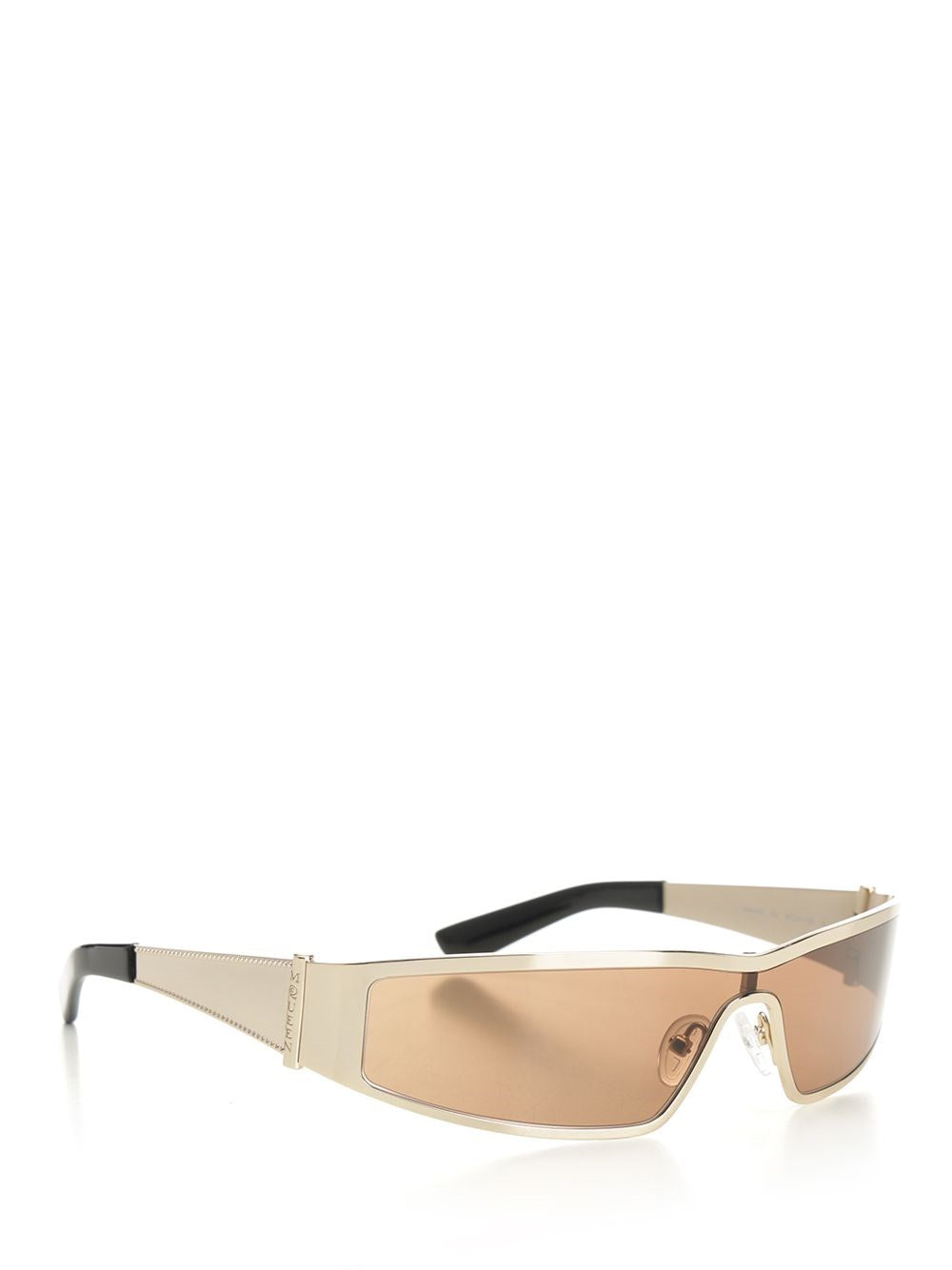 Mcqueen Women Metal Sunglasses In Light Gold ALEXANDER MCQUEEN