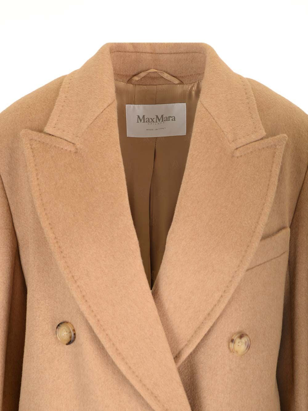 Max Mara Women "Fungo" Militar-Style Coat