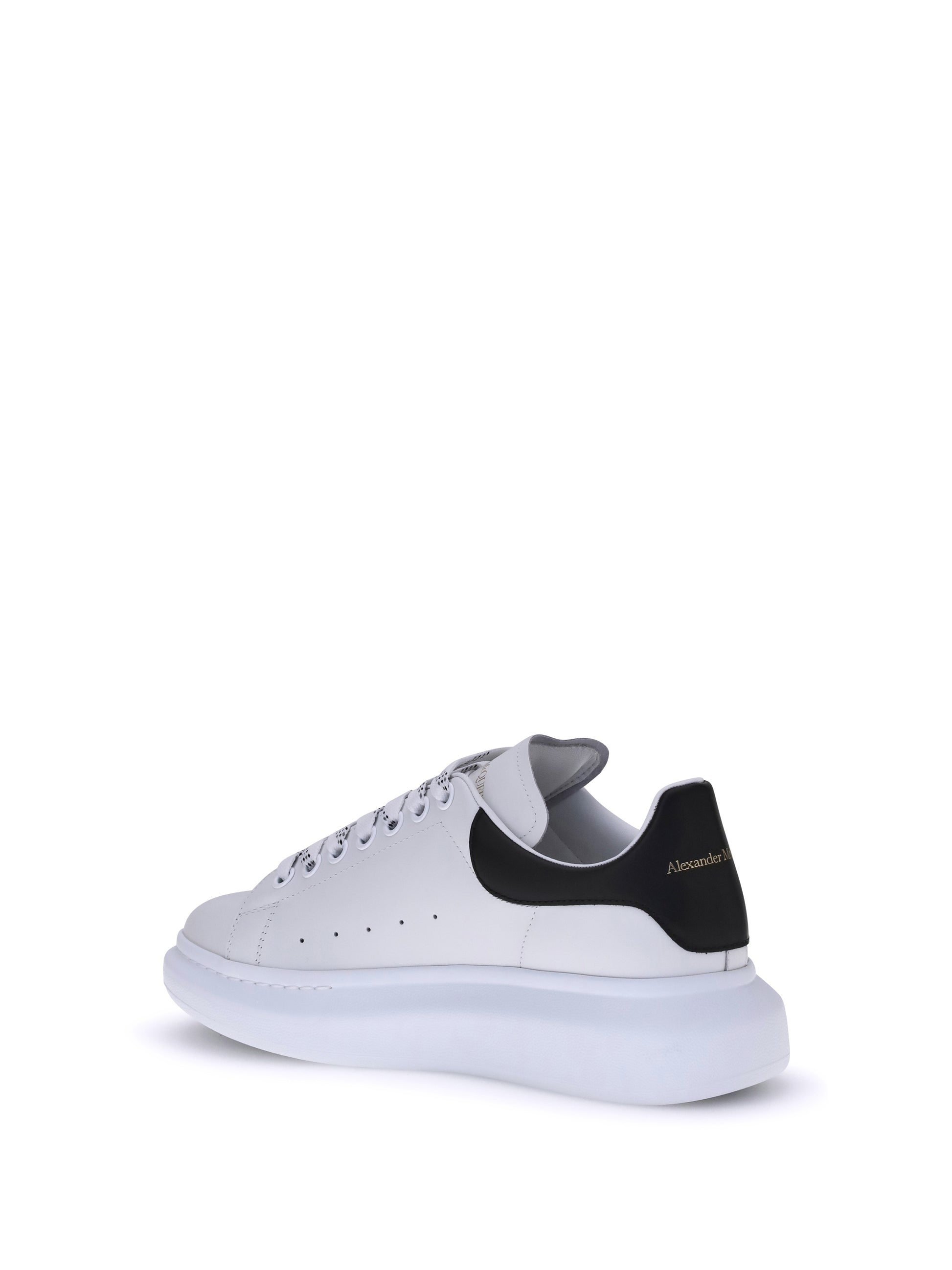 Alexander Mcqueen Men Leather Sneakers ALEXANDER MCQUEEN