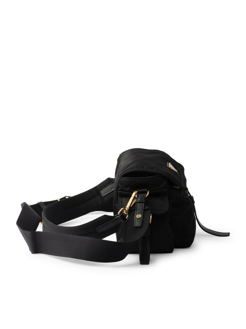 Prada Women Explore Medium Re-Nylon Bag With Flap PRADA