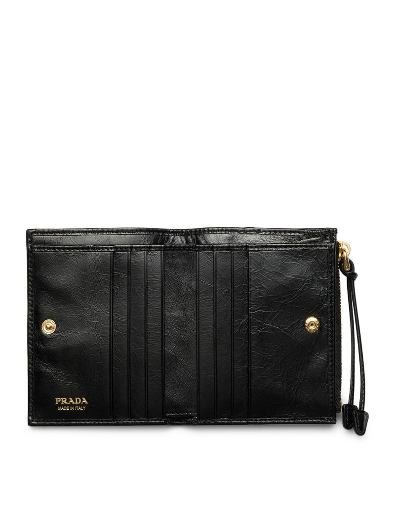 Prada Women Small Leather Wallet PRADA