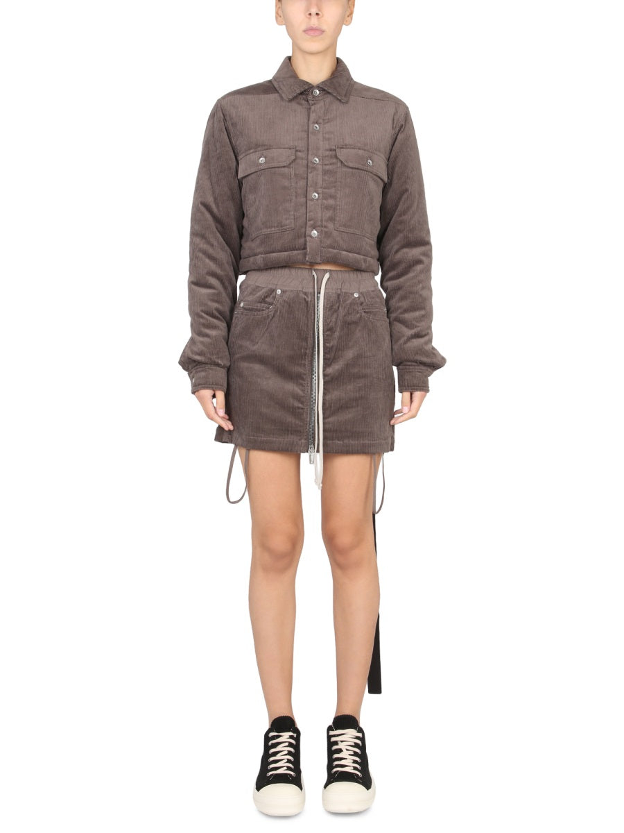 Rick Owens Drkshdw Women Cropped Jacket RICK OWENS