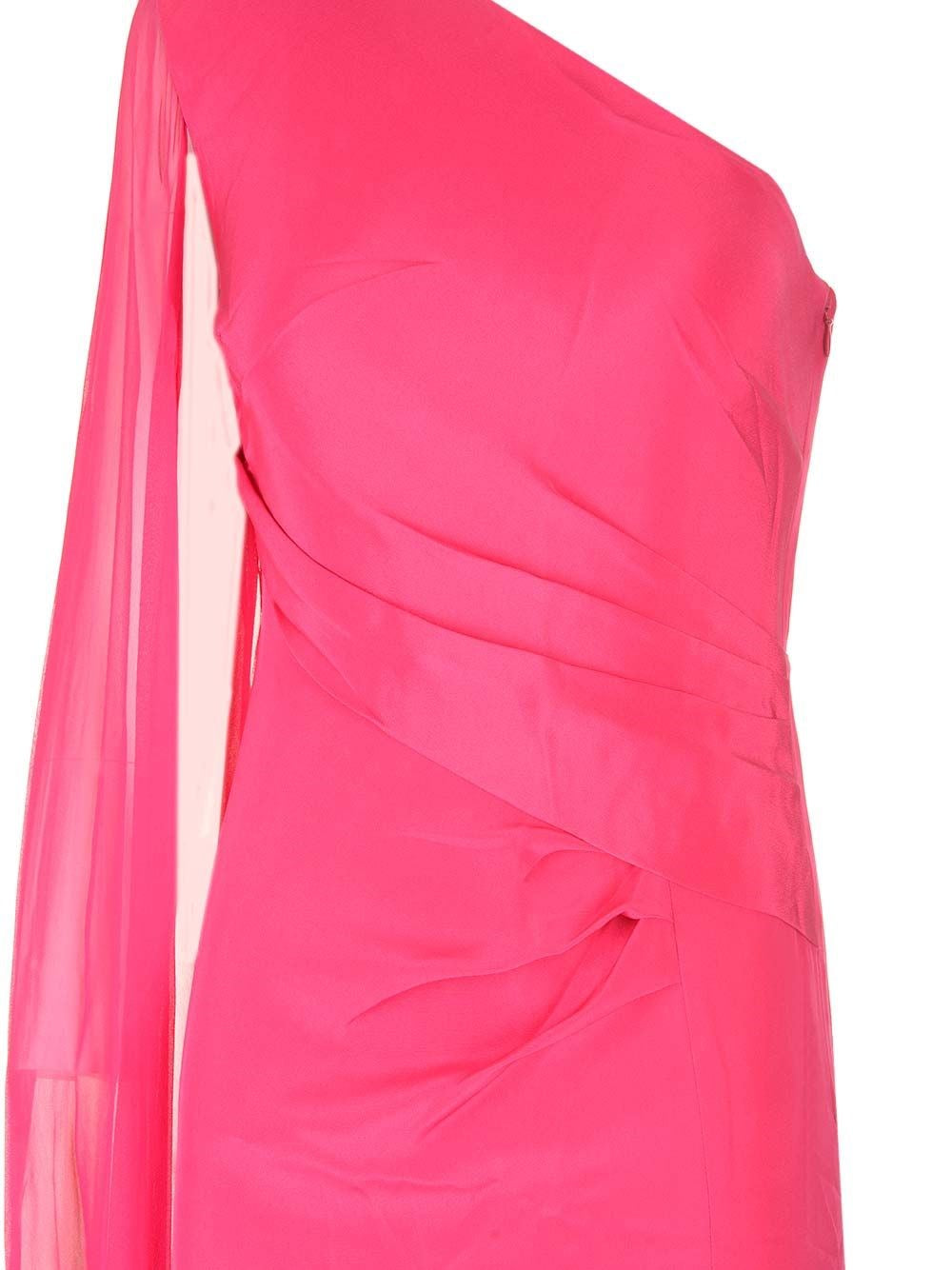 Roland Mouret Women Asymmetrical Silk Dress ROLAND MOURET