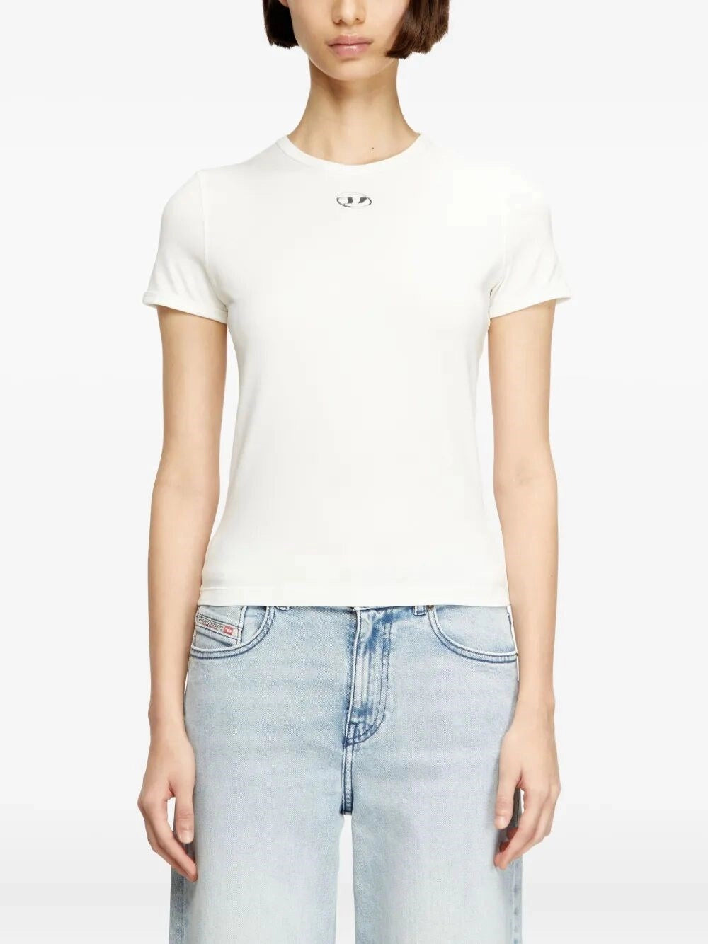 Diesel Women `T-Uncutieslong-Od` T-Shirt DIESEL