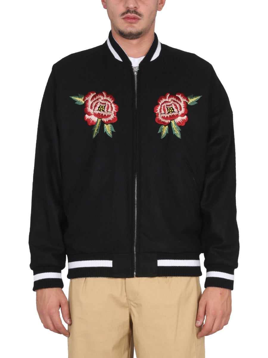Kenzo Men Double Face Bomber Jacket "France Japan" KENZO