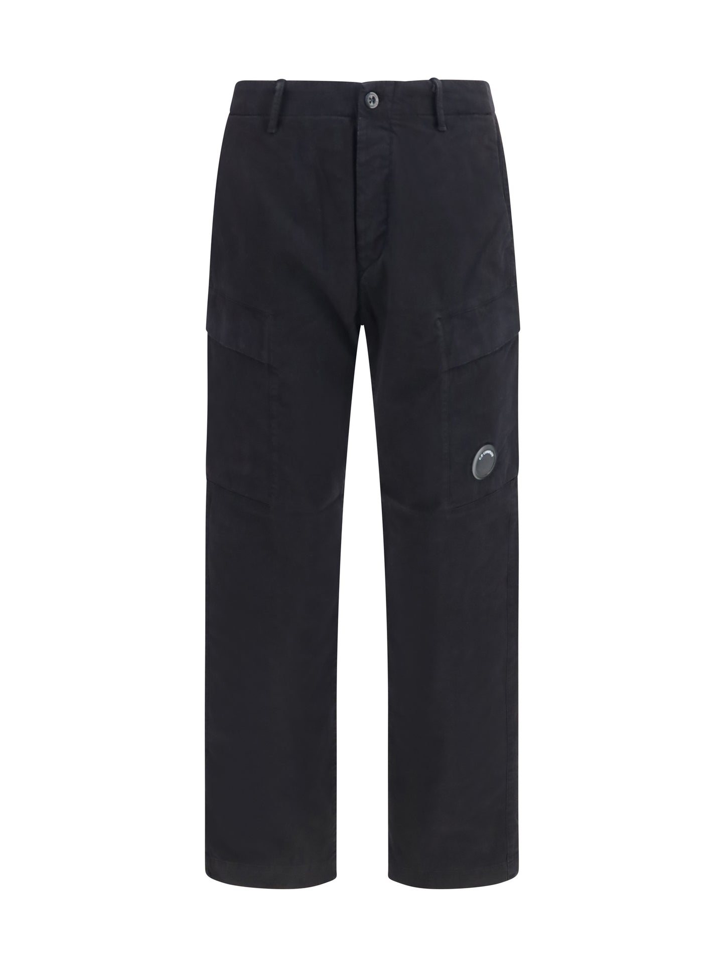 C.P. Company Men Stretch Cotton Satin Cargo Pants C.P. COMPANY