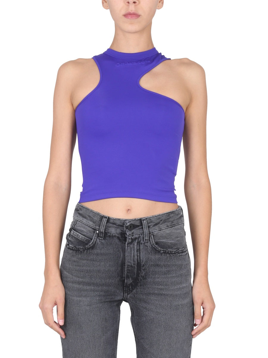 Off-White Women Top With Embossed Logo OFF-WHITE