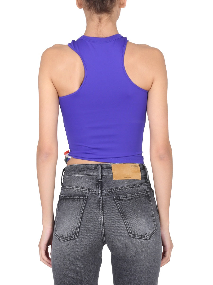 Off-White Women Top With Embossed Logo OFF-WHITE