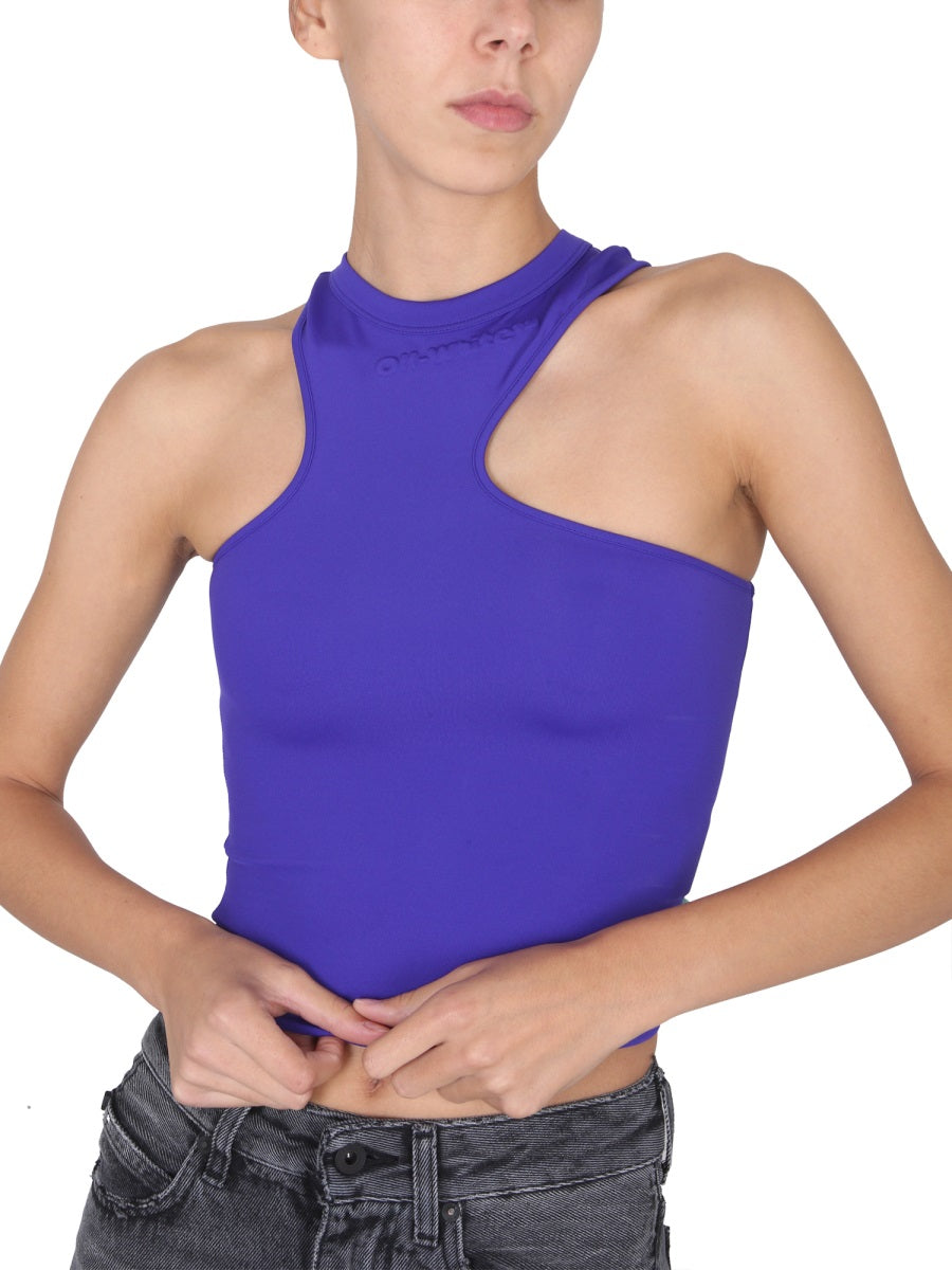 Off-White Women Top With Embossed Logo OFF-WHITE