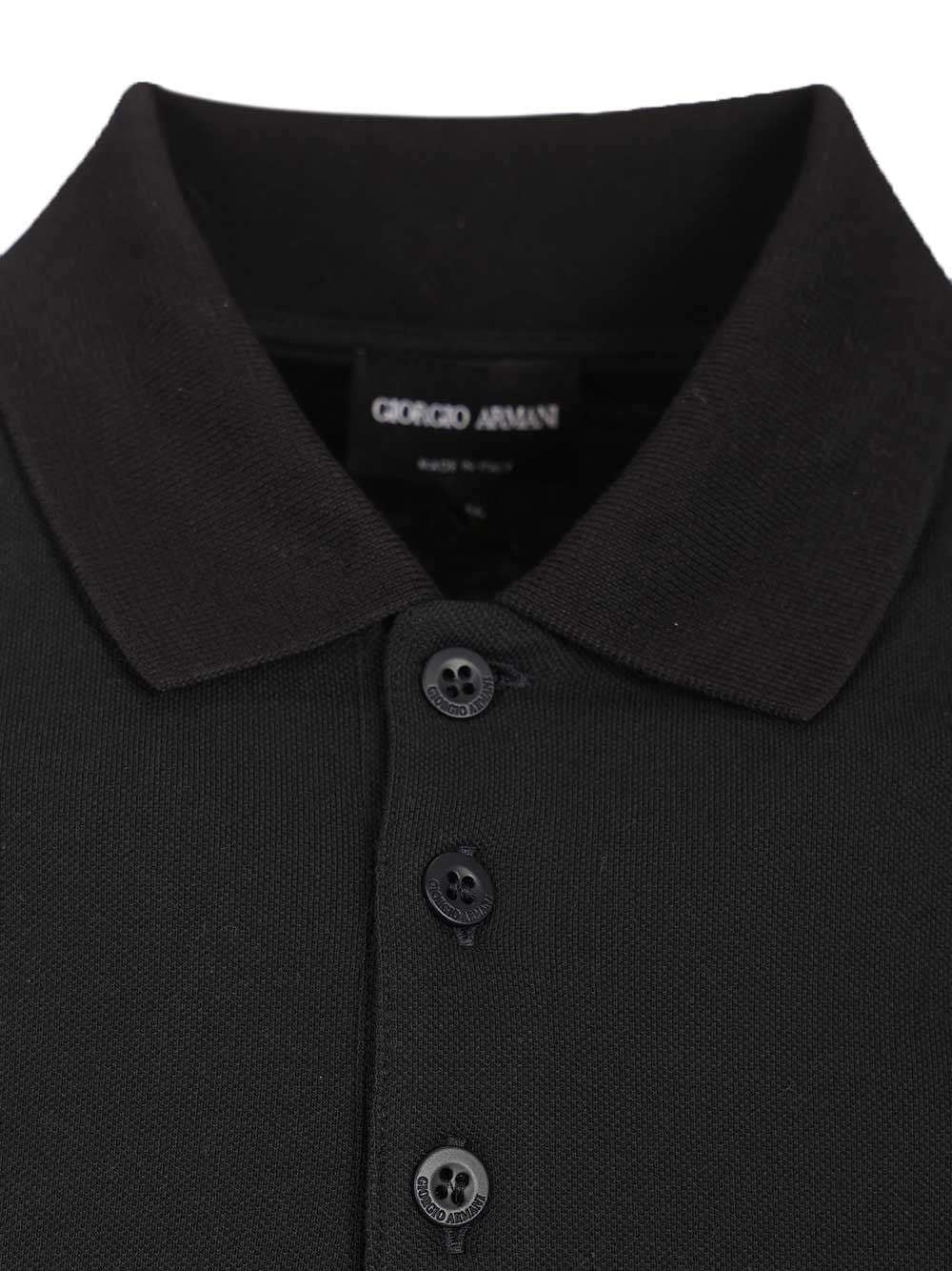 Giorgio Armani Men Pique Polo Shirt GIORGIO ARMANI