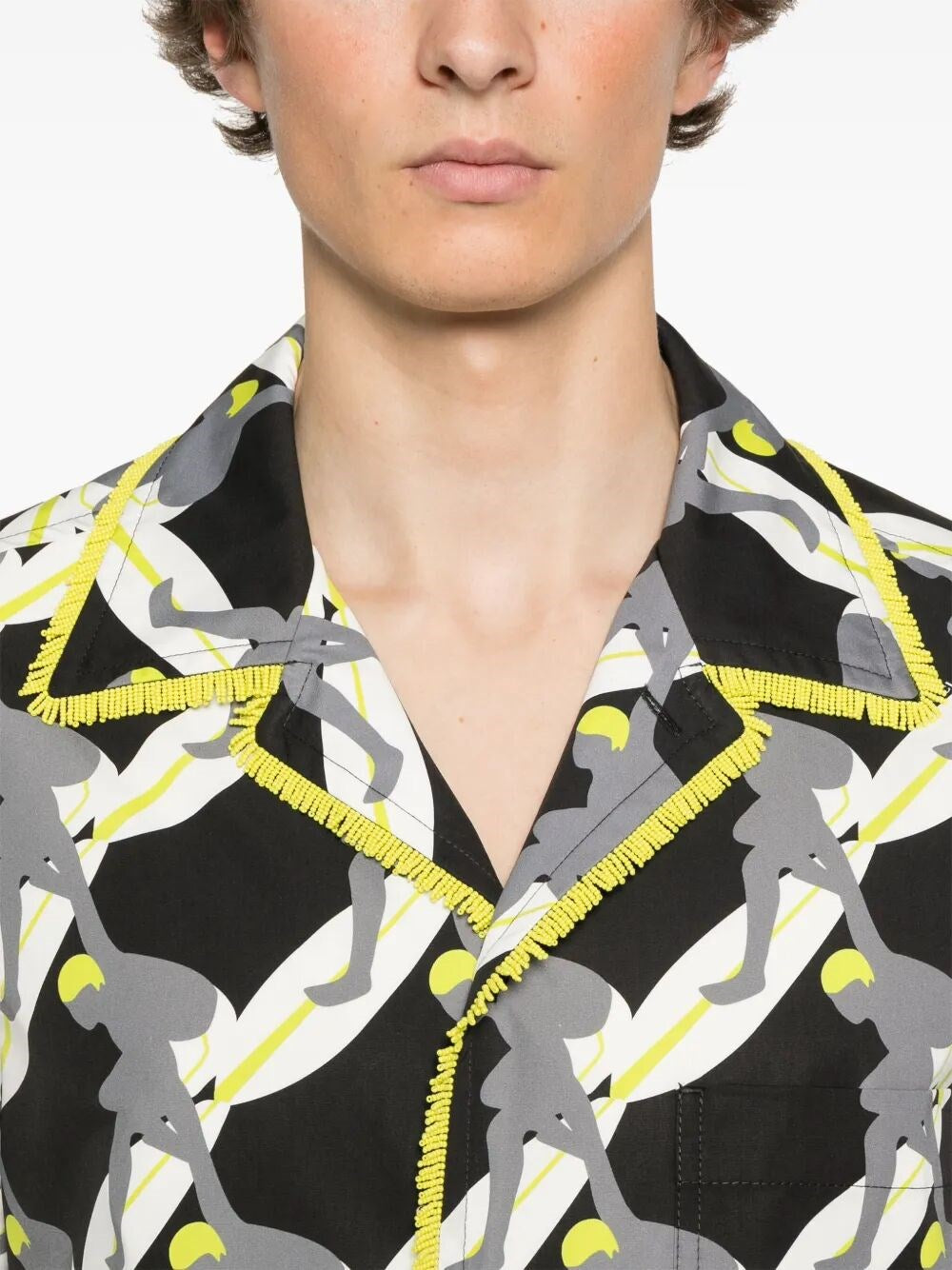 Gucci Men `Twisted Surf On Pop` Print Shirt GUCCI