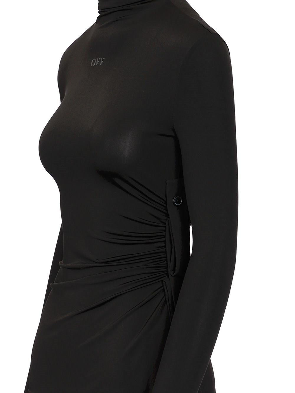Off-White Women Long Sleeve Draped Top OFF-WHITE
