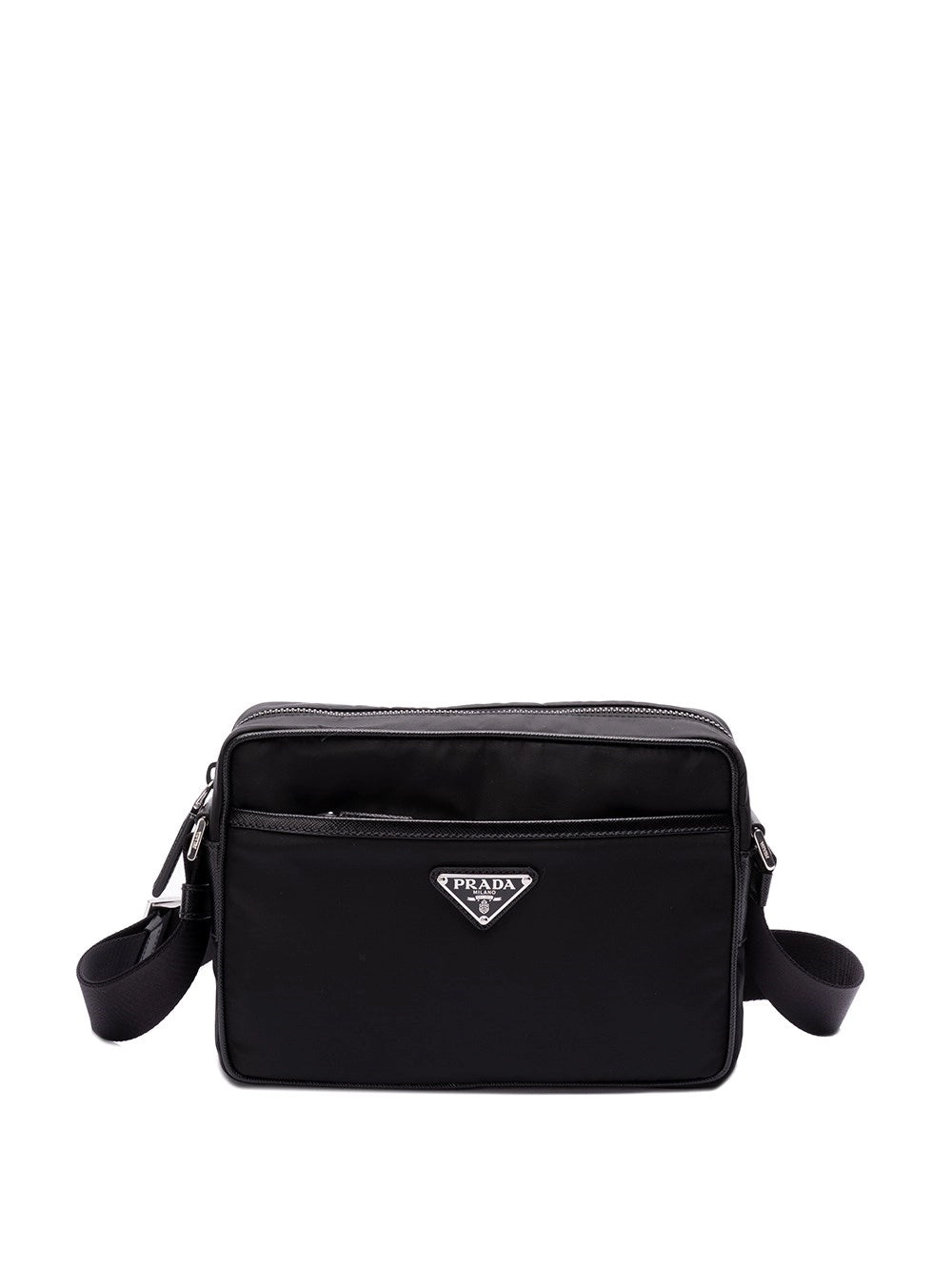 Prada Men Re-Nylon And Saffiano Leather Shoulder Bag PRADA