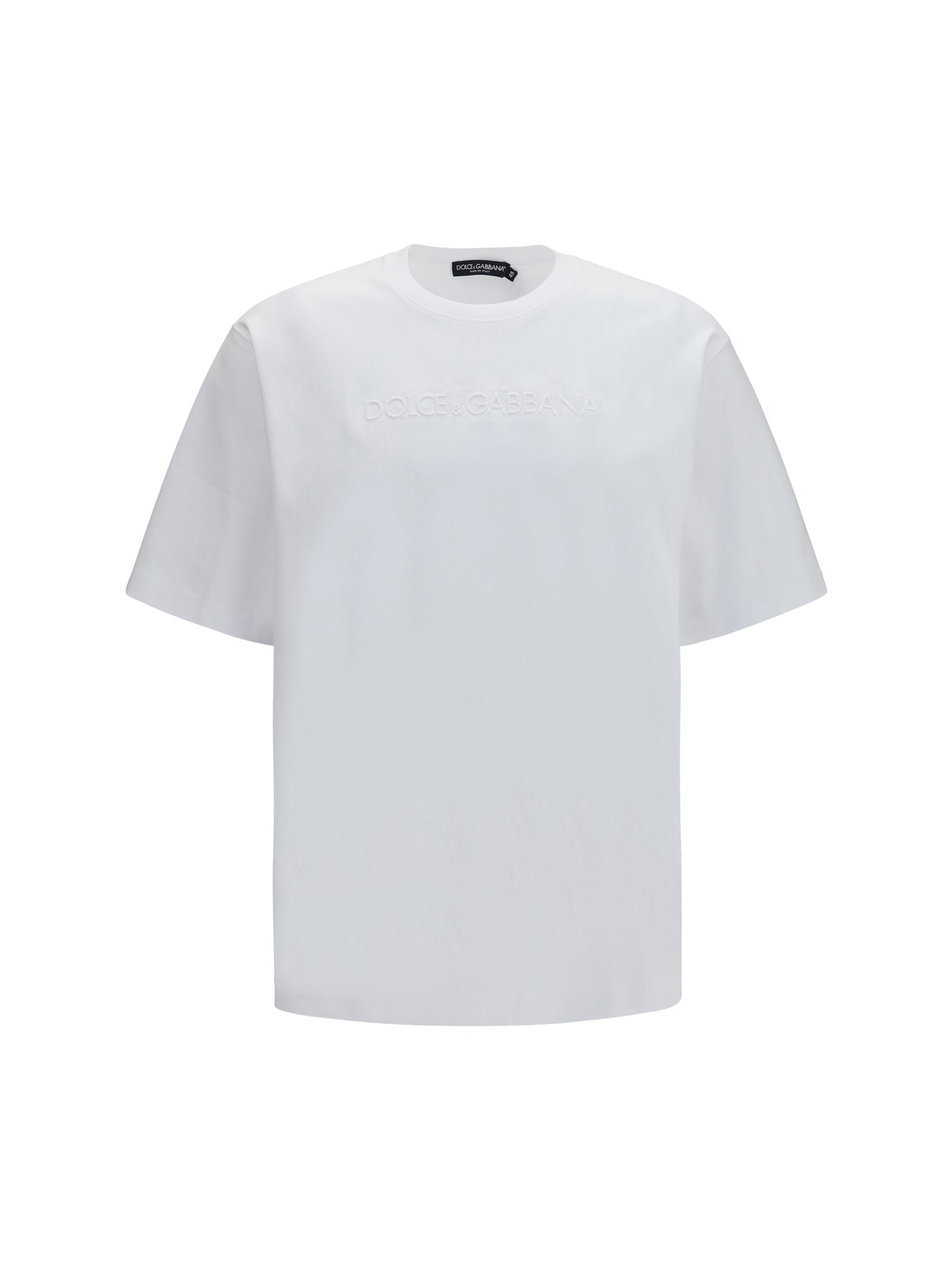 Dolce & Gabbana Men Cotton T-Shirt With Regular Fit DOLCE & GABBANA