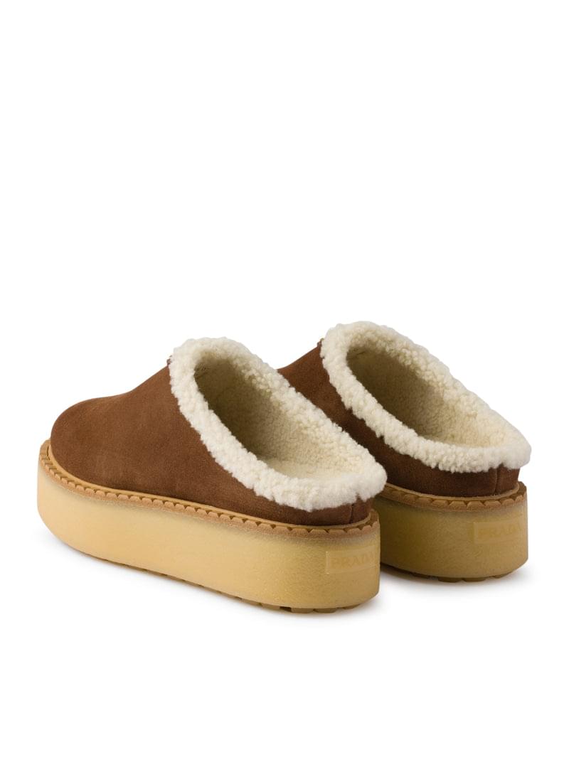Prada Women Suede Mules PRADA