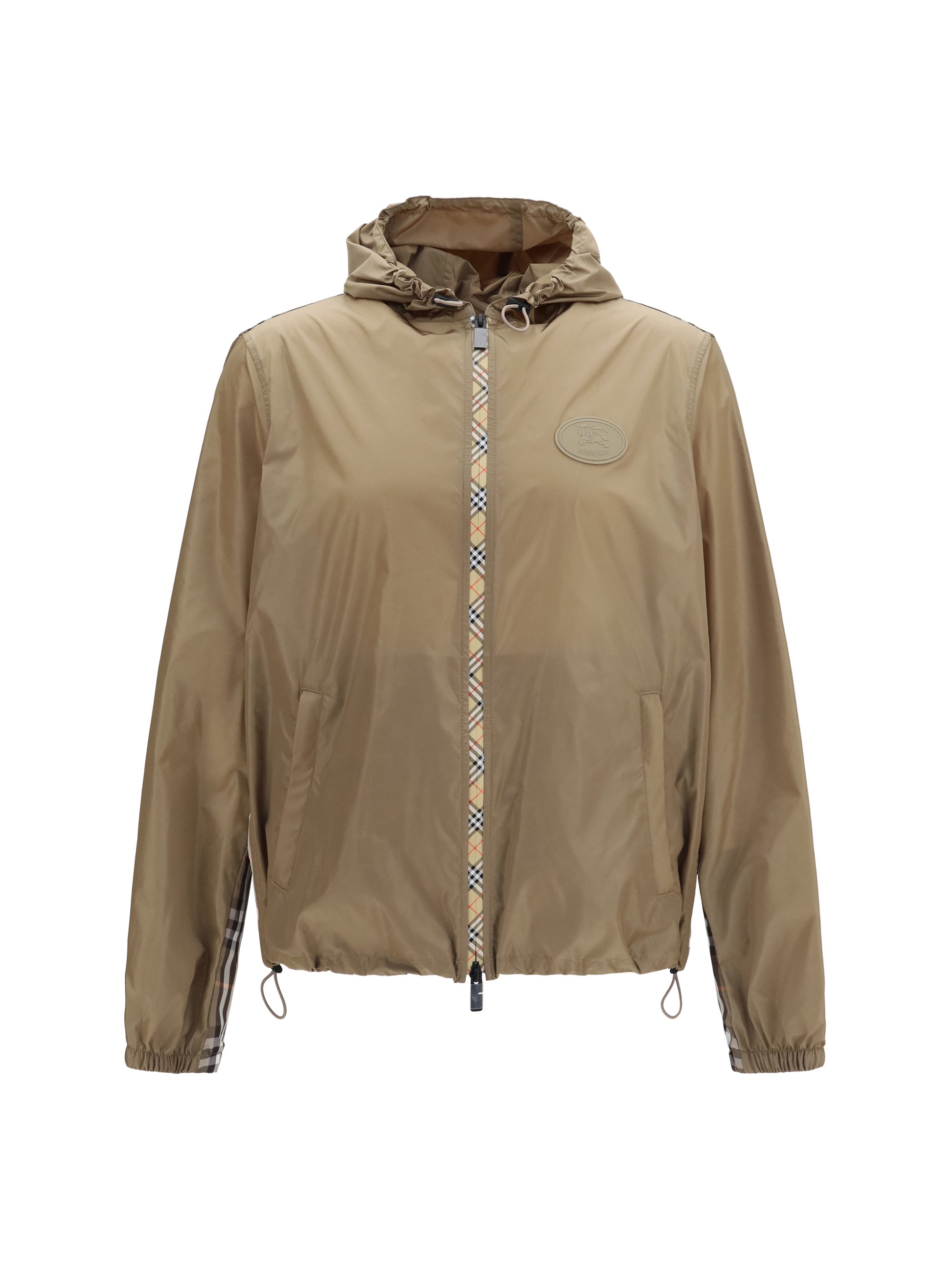 Burberry Men Newport Nylon Hooded Jacket BURBERRY