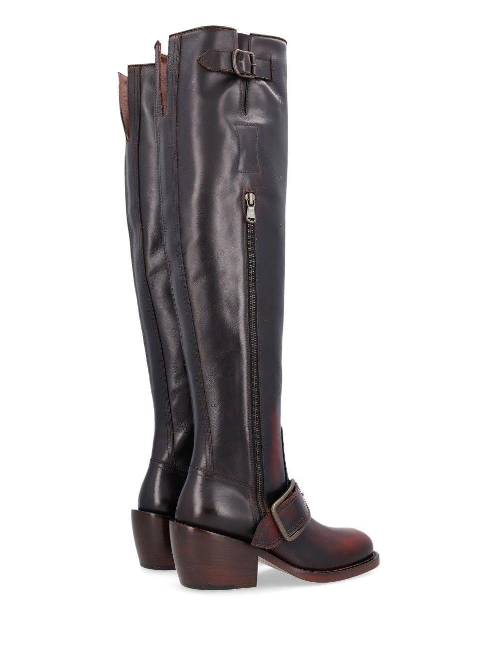 Dries Van Noten Women High Boots With A Buckle DRIES VAN NOTEN