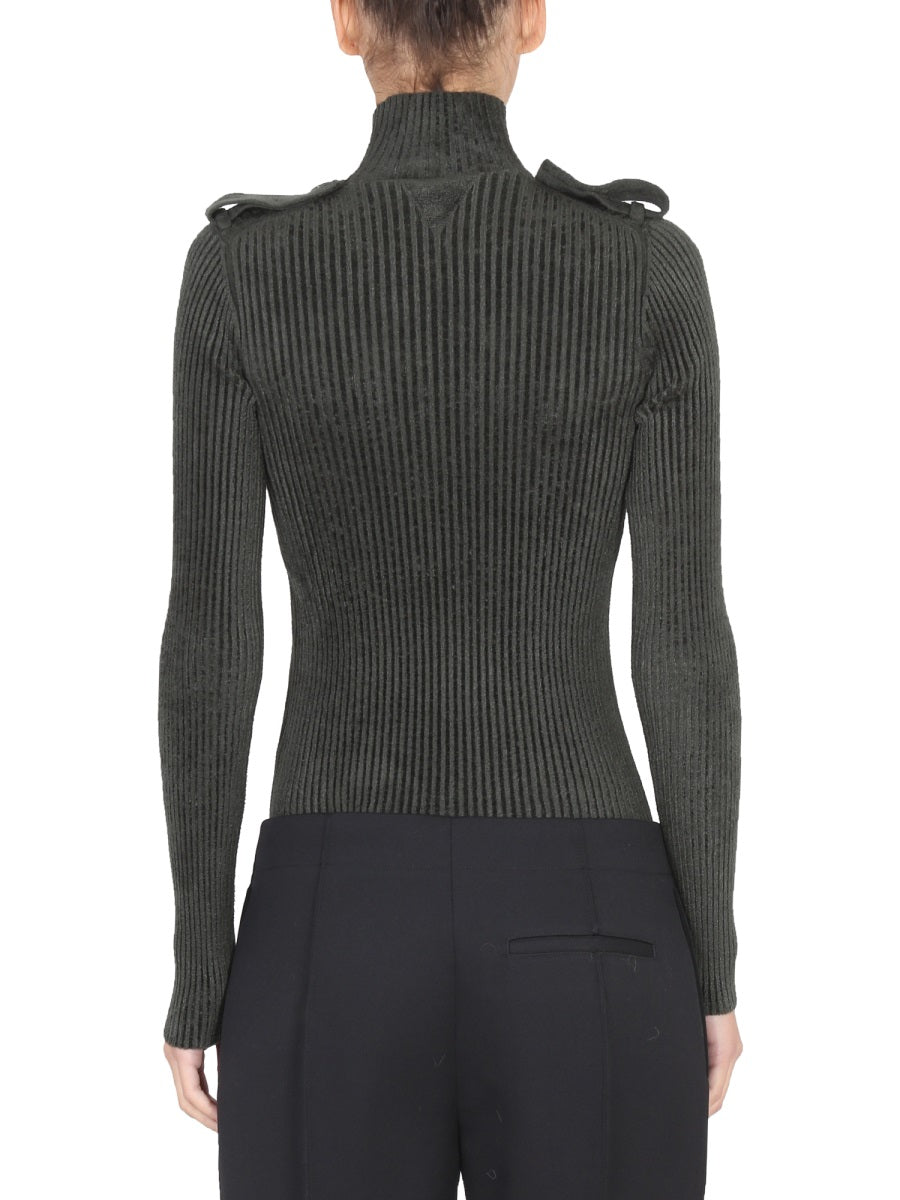 Bottega Veneta Women Maglia Military BOTTEGA VENETA