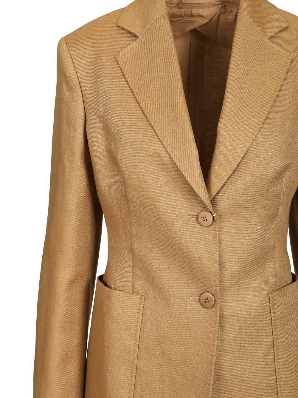 Max Mara Women Linen Blazer MAX MARA
