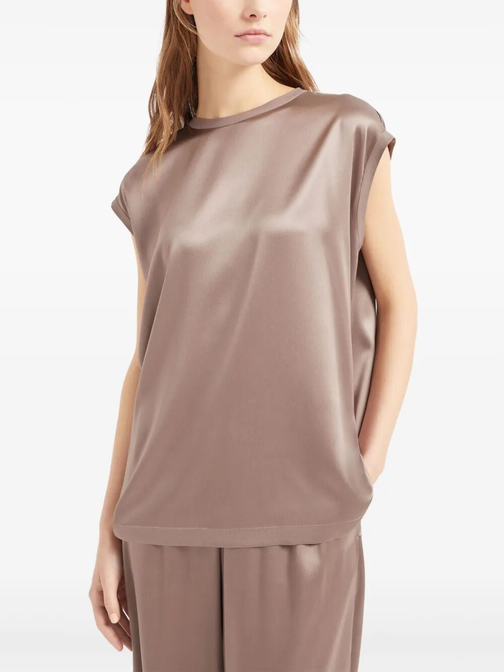 Brunello Cucinelli Women Silk Top BRUNELLO CUCINELLI