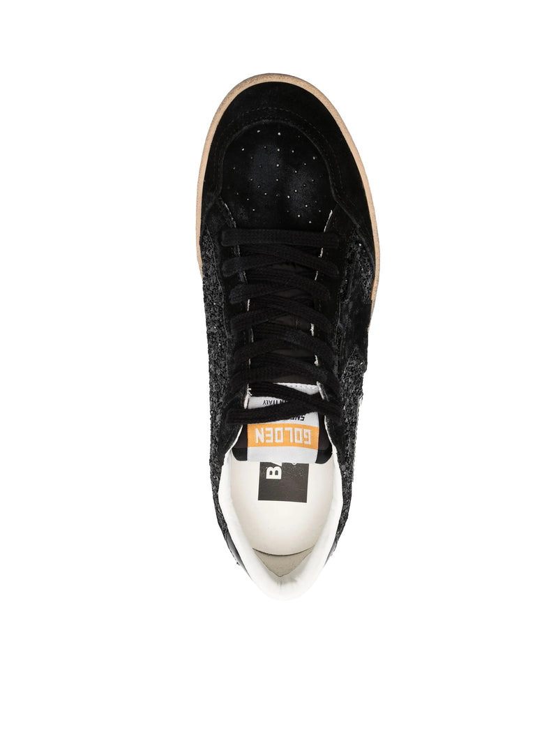 Golden Goose Deluxe Brand Women Sneakers Ball-Star In Suede E Glitter GOLDEN GOOSE