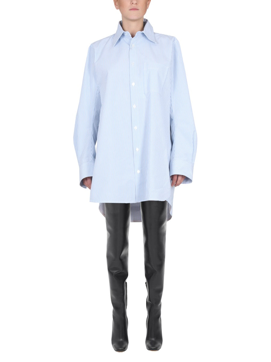 Bottega Veneta Women Shirt With Curved Back BOTTEGA VENETA