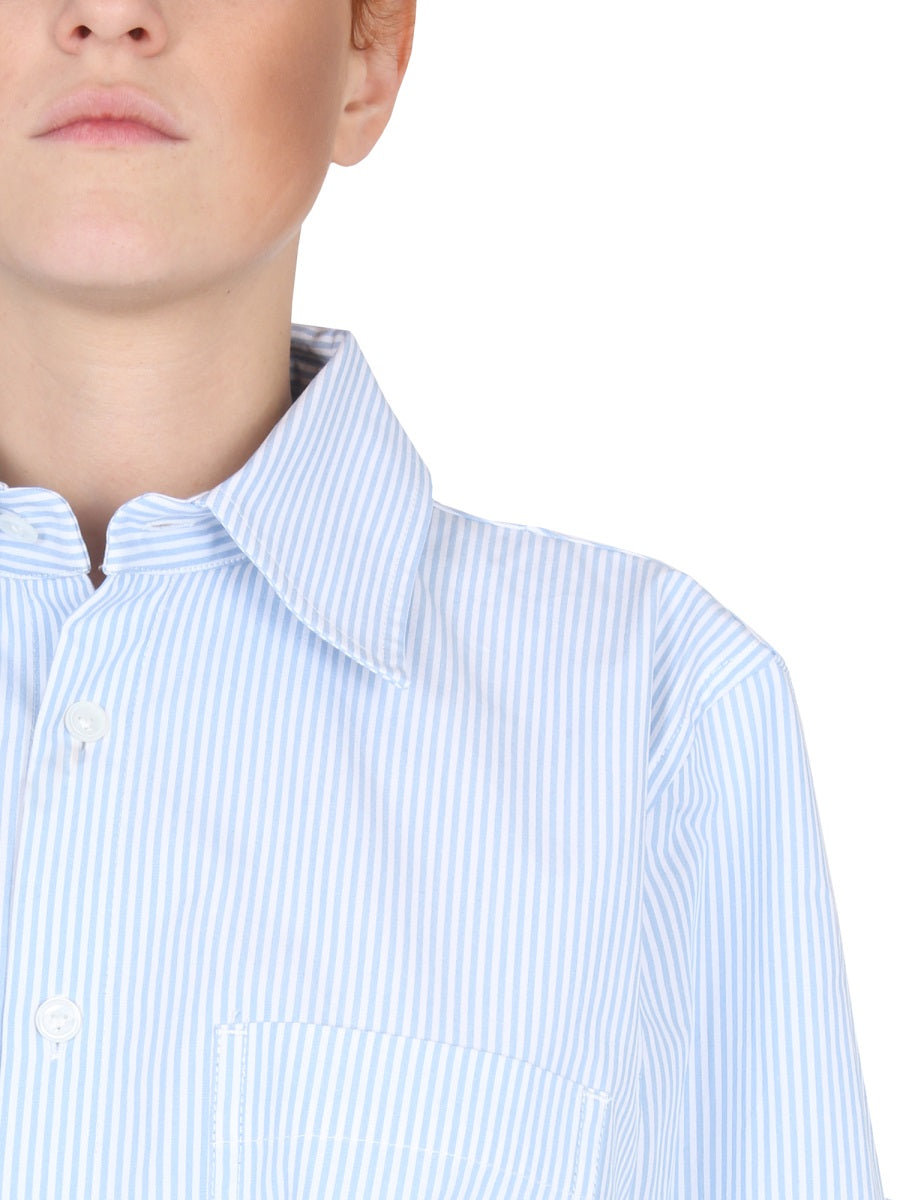 Bottega Veneta Women Shirt With Curved Back BOTTEGA VENETA