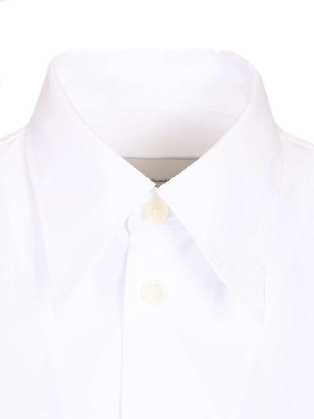 Ami Women Short-Sleeved Poplin Shirt AMI PARIS