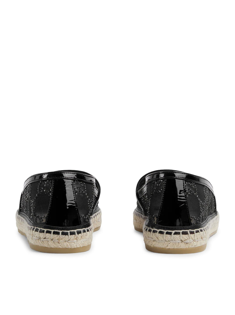 Gucci Women Espadrilles With Gg Crystals GUCCI
