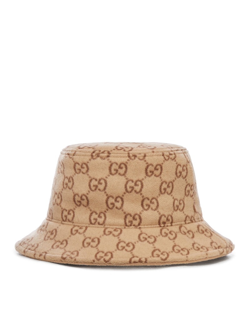 Gucci Women Gg Jacquard Wool Bob Hat GUCCI