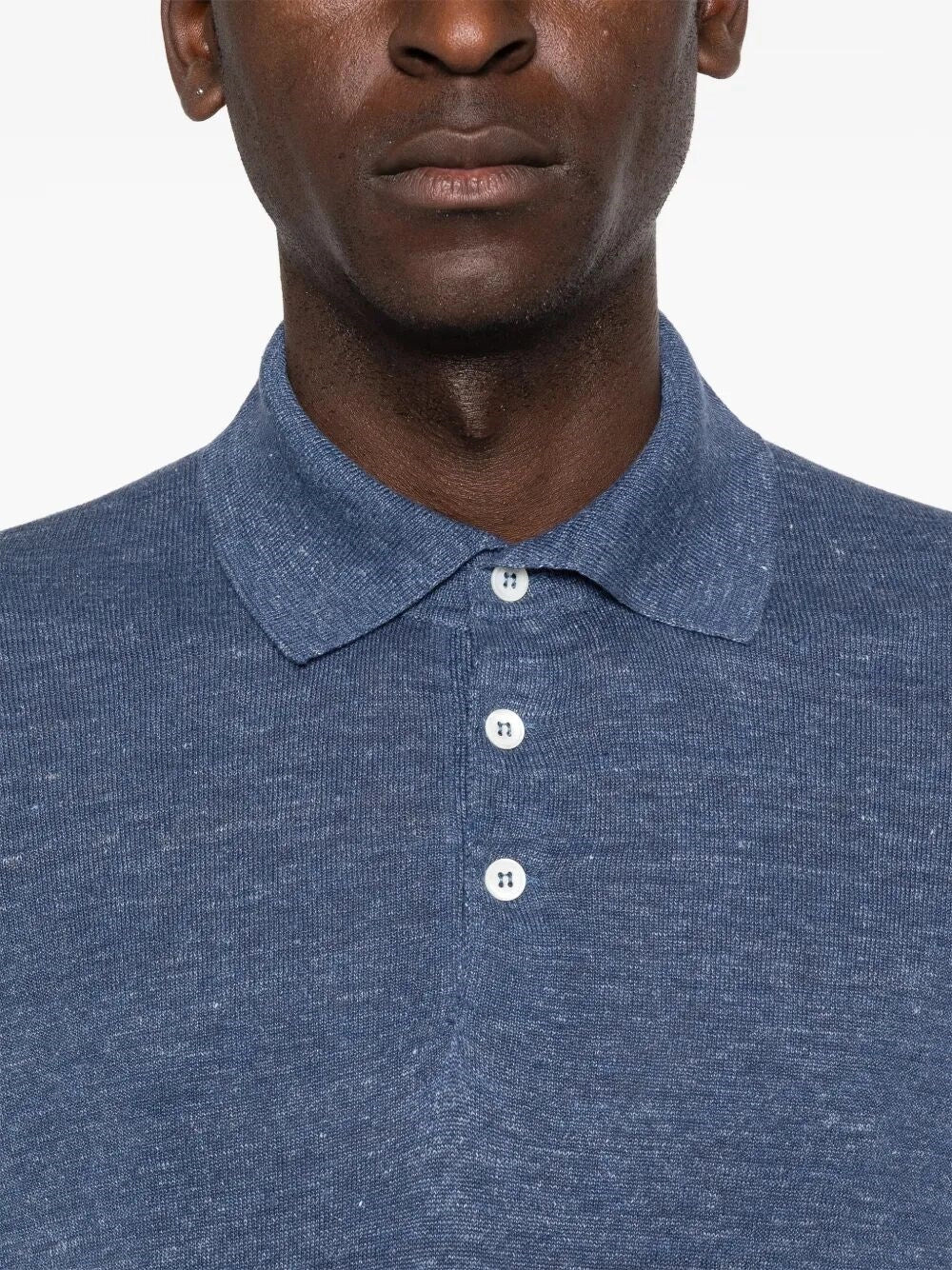 Brunello Cucinelli Men Knit Polo BRUNELLO CUCINELLI