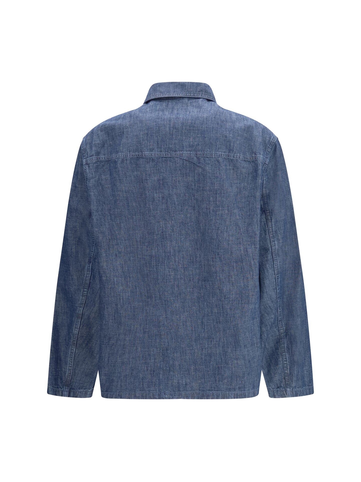 Jil Sander Men Patch-Pocket Chambray Overshirt JIL SANDER
