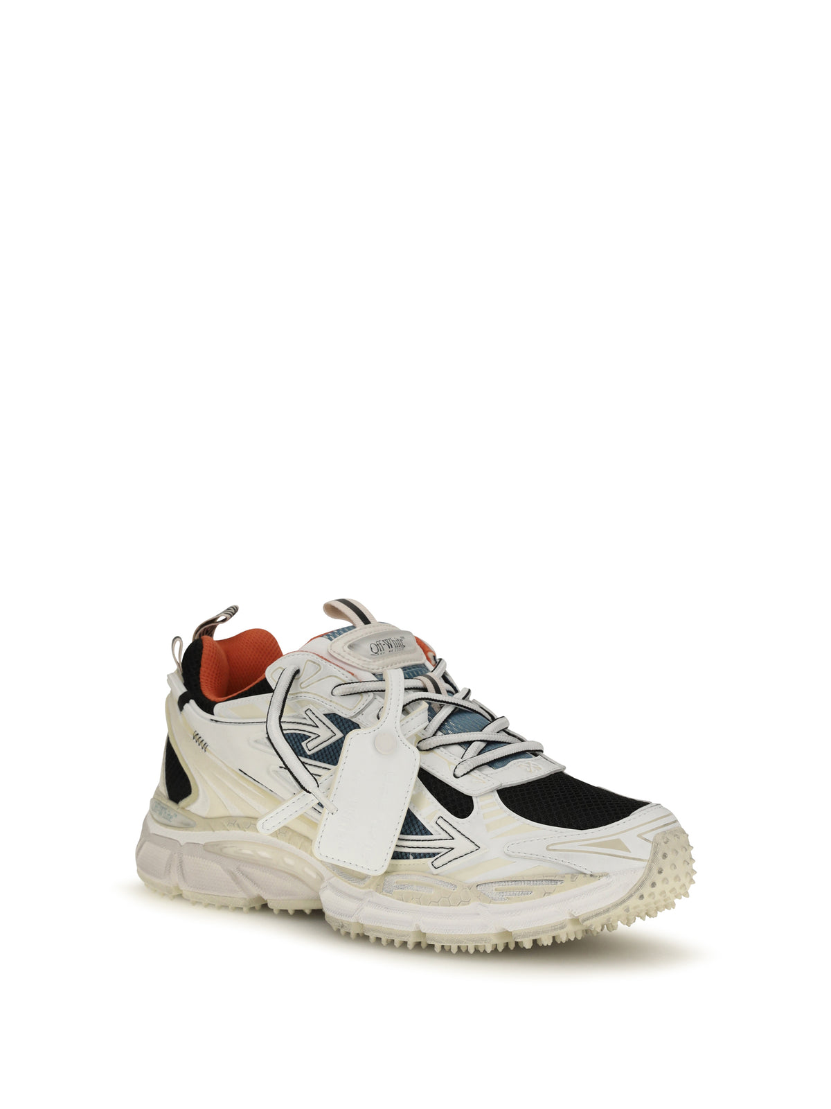 Off-White Men Be Right Back Worn Out Sneakers OFF-WHITE