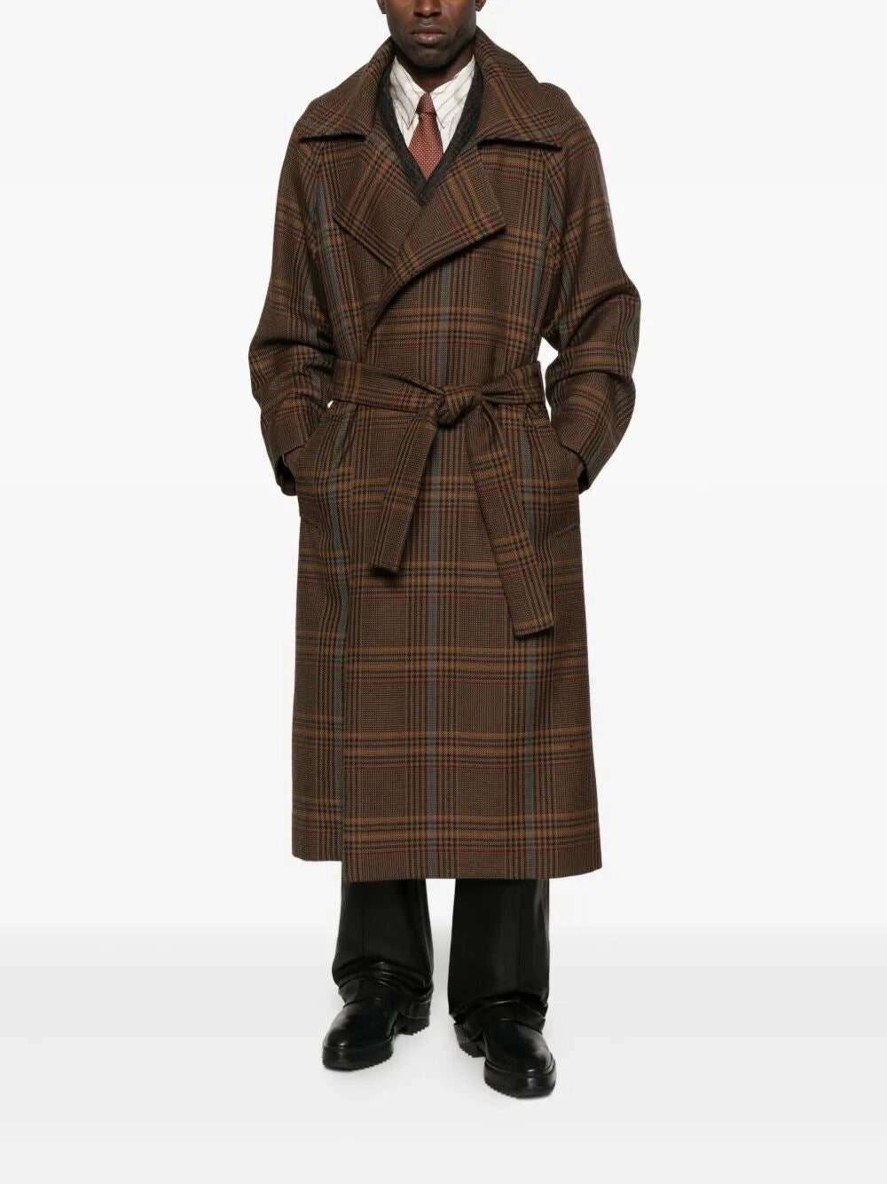 Saint Laurent Men Raglan Coat SAINT LAURENT