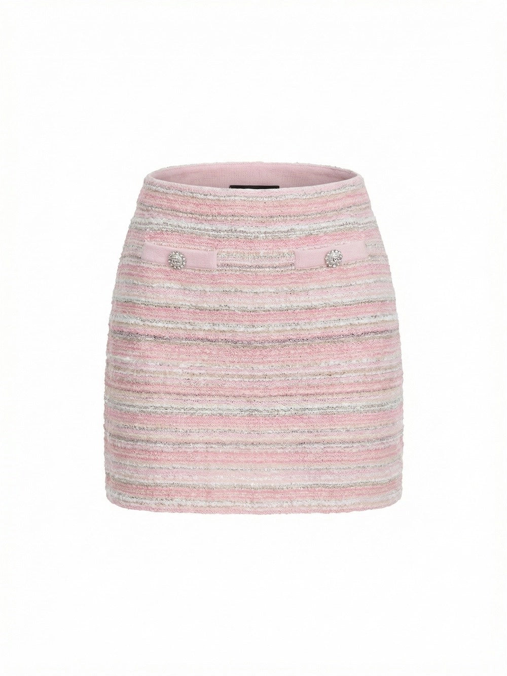 Self-Portrait Women Textured Knit Mini Skirt SELF-PORTRAIT