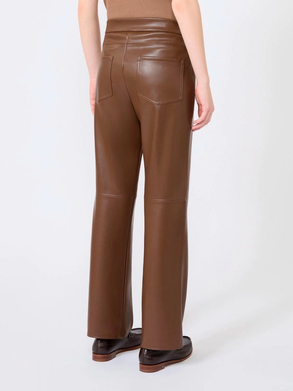 Max Mara Women Maxmara `S Leather-Look Pants MAX MARA