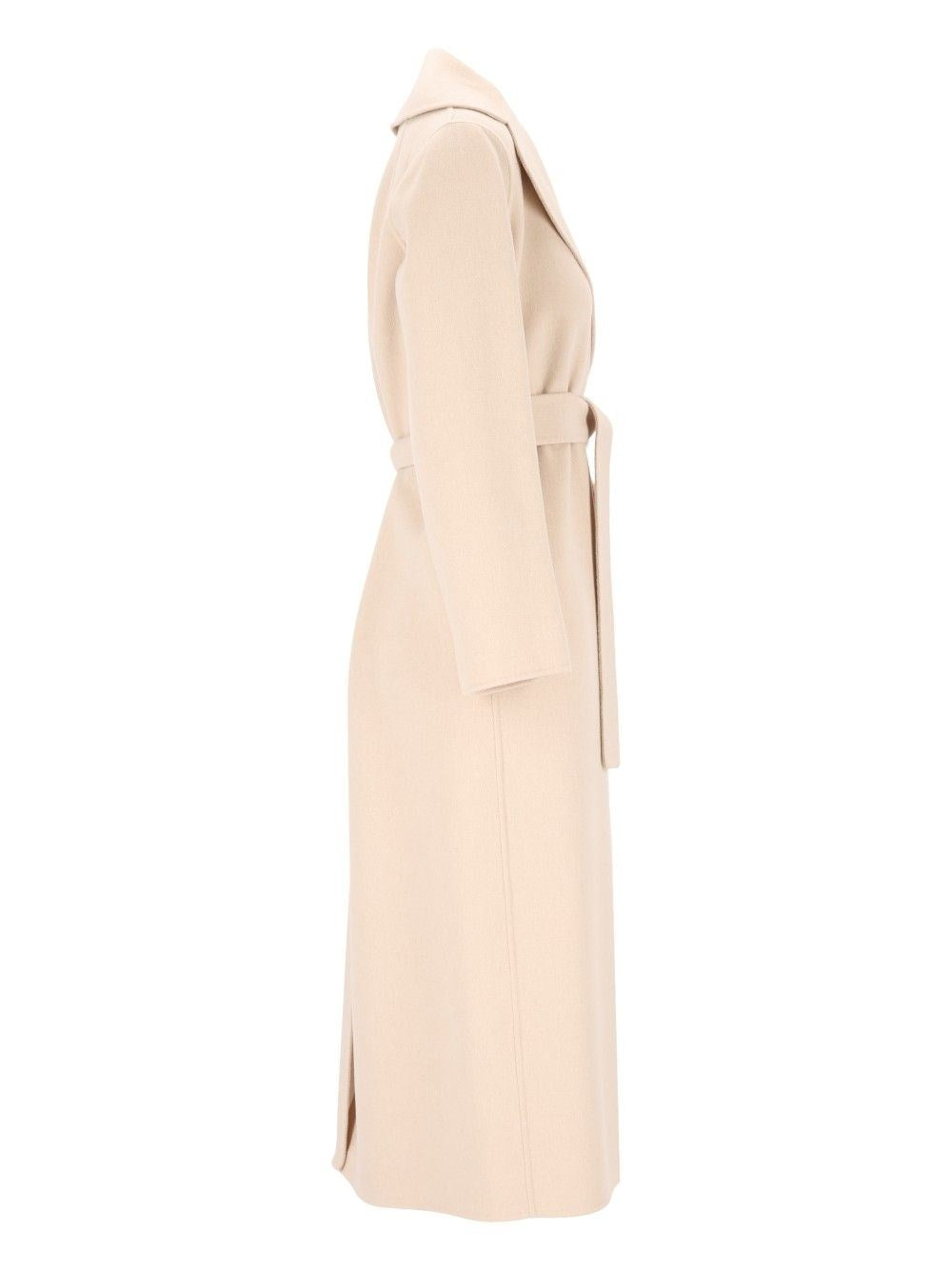 ' S Max Mara Women Poldo Wool Drap Dressing Gown Coat ' S Max Mara