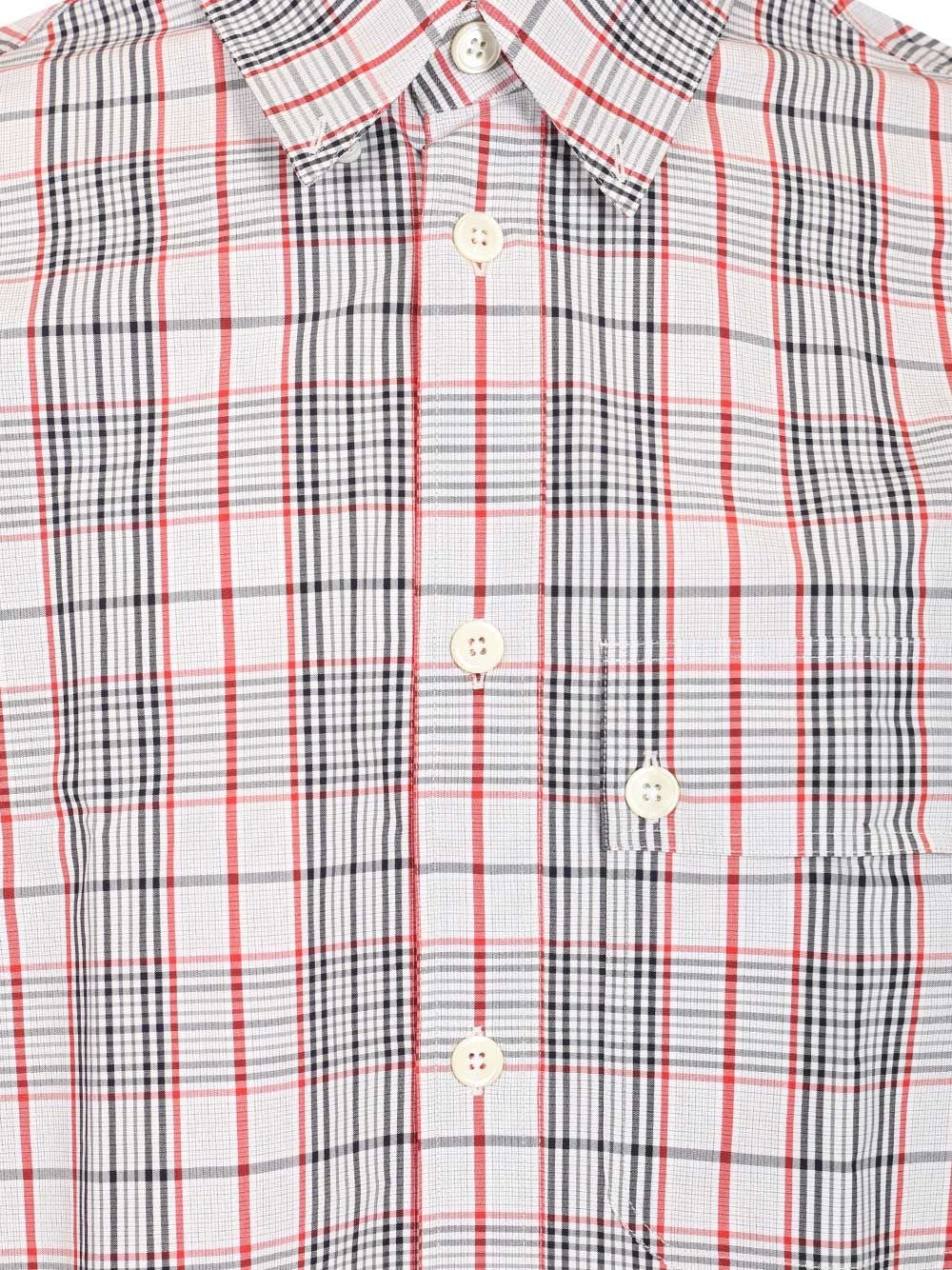 Thom Browne Men Oversized Cotton Poplin Shirt THOM BROWNE