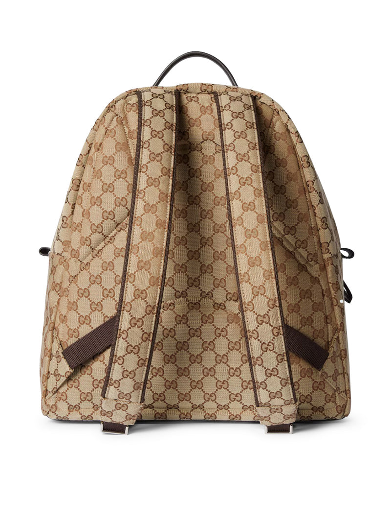 Gucci Men Gg Fabric Backpack Medium Size GUCCI