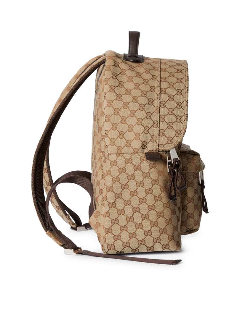 Gucci Men Gg Fabric Backpack Medium Size GUCCI