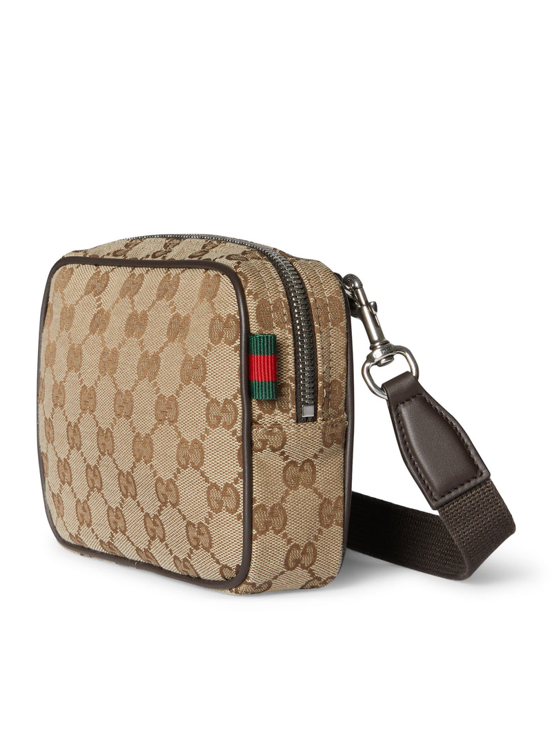 Gucci Men Mini Gg Canvas Bag GUCCI