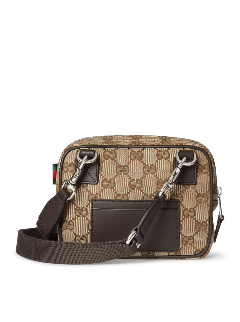 Gucci Men Mini Gg Canvas Bag GUCCI