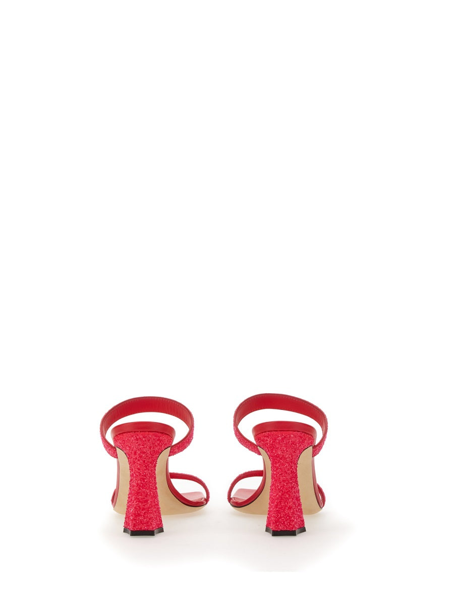 Giuseppe Zanotti Women Mules With Glitter GIUSEPPE ZANOTTI